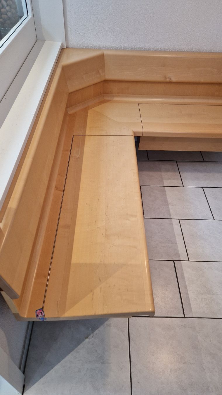 Panchine: Eckbank inkl. Tisch,  Buchenholz – Usato da Obfelden venduto da Bea26 2