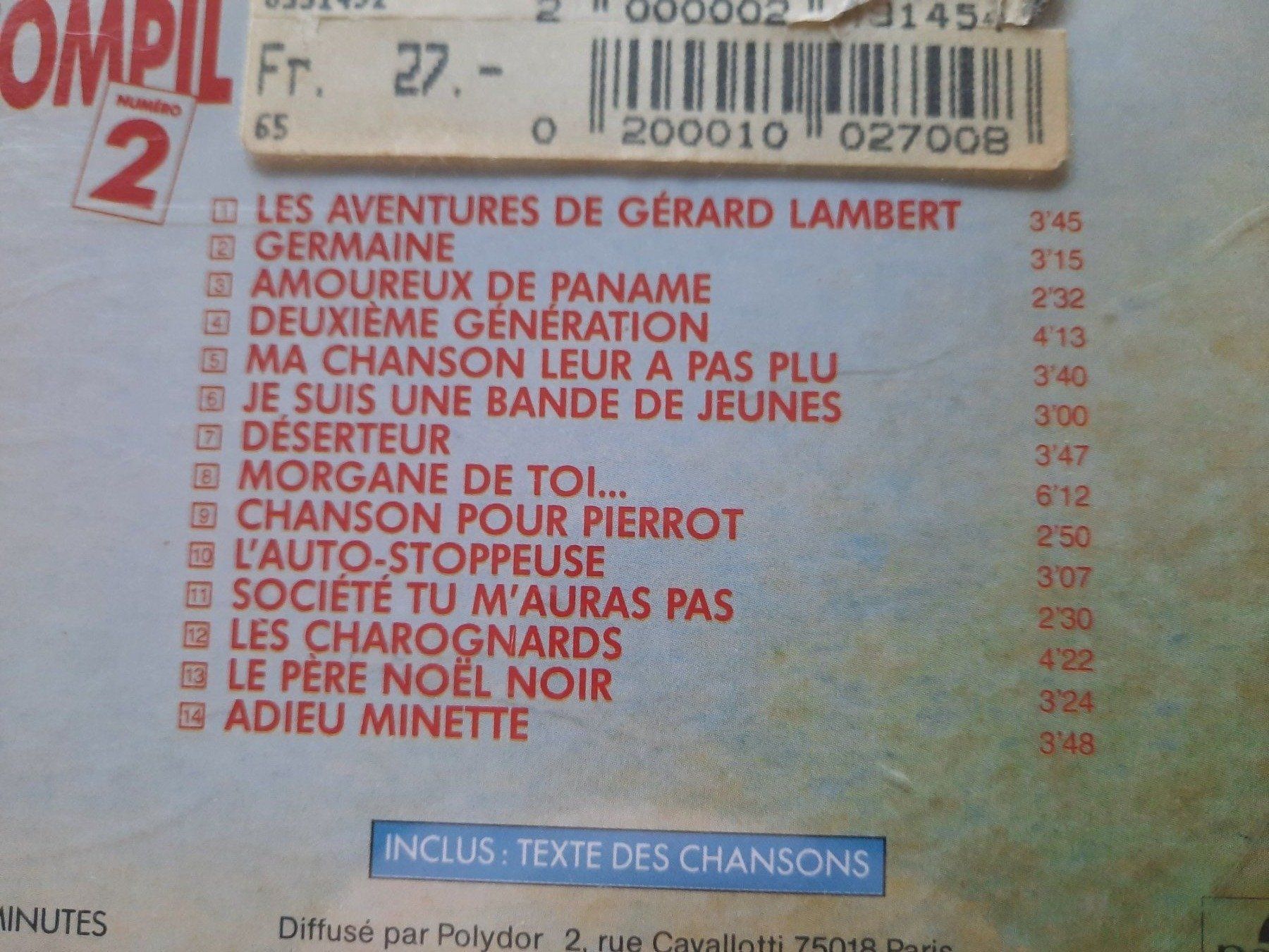 CDs: CD Renaud - ma compil – Gebraucht aus Pully von bro_n52j 2
