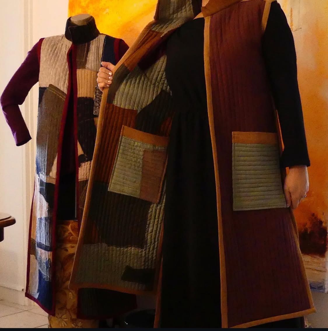 Cappotti: Manteau Patchwork fait main – édition unique – Usato da Neuchâtel venduto da ass_gdc7 1