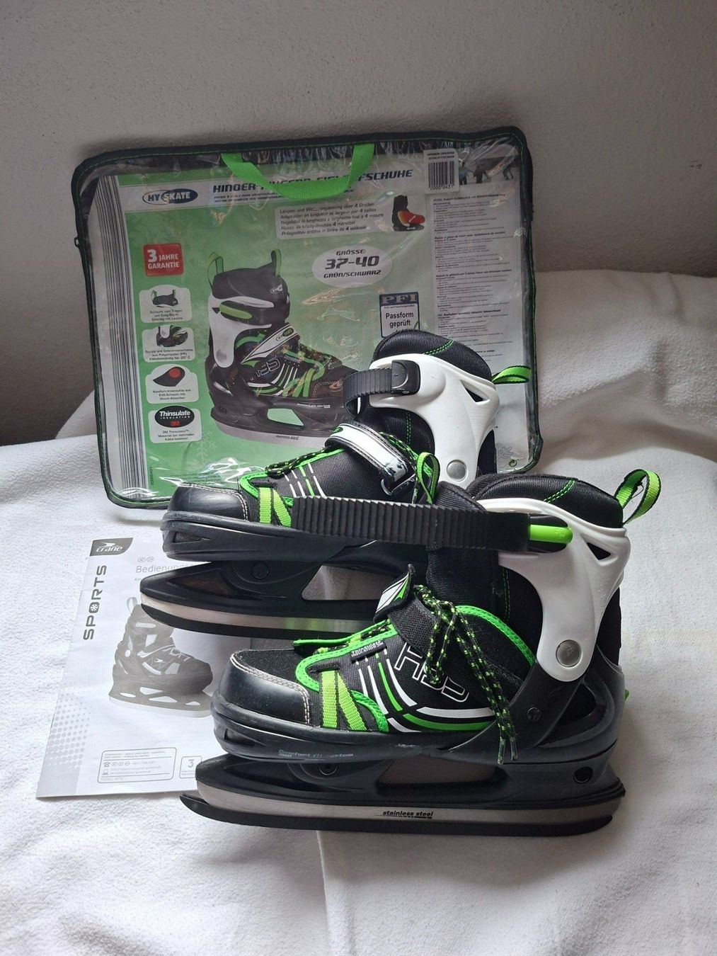 Pattini da ghiaccio: Schlittschuhe Grösse 37 - 40 – Usato da Lohn SH venduto da Zwierbel