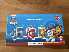 Paw Patrol Spielbox 3in1 Quartett Mau Mau Memo CH 🇨🇭