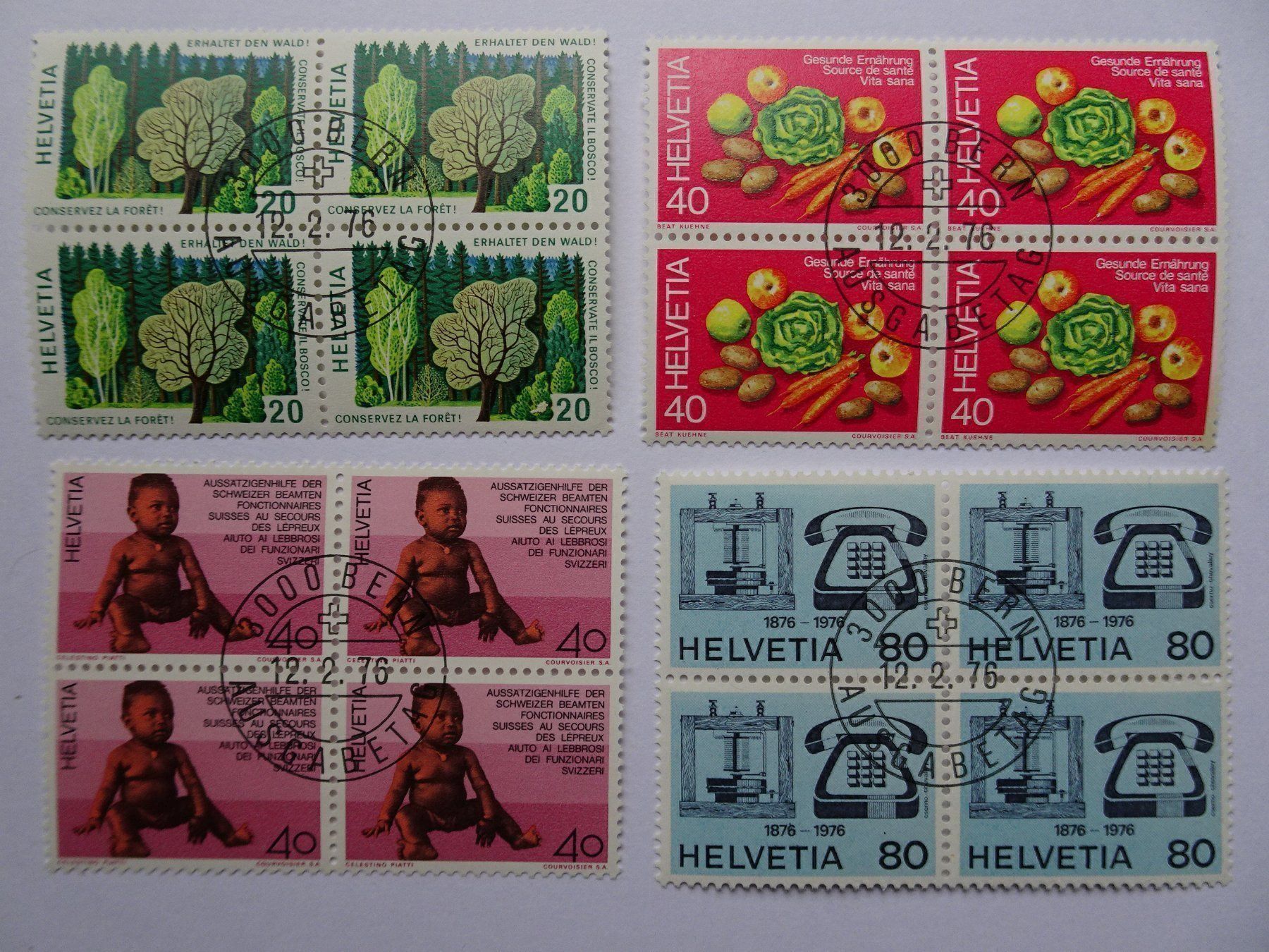 Alle Briefmarken: 1976 – Neu (gemäss Beschreibung) aus Aadorf von Chnorli-Furz