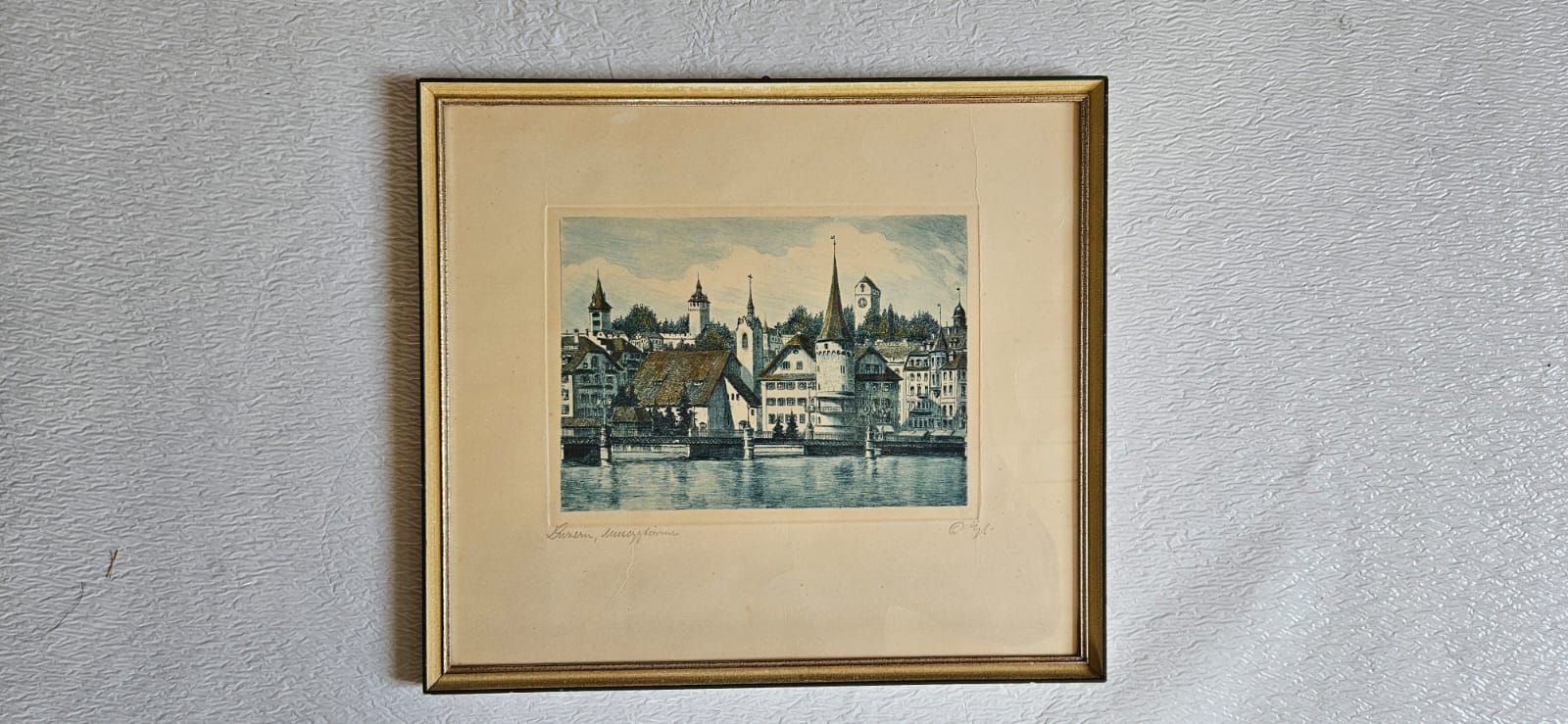 Foto & Immagini: Antikes Bild, Luzern, Museggtürme – Usato da Ballwil venduto da hei_yh7b