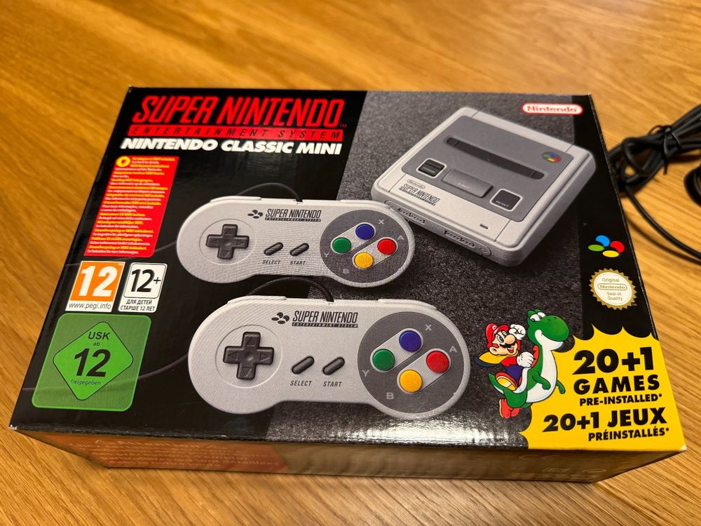 Super Nintendo Classic Mini (Gebraucht) in Wagen für CHF 160 – mit ...