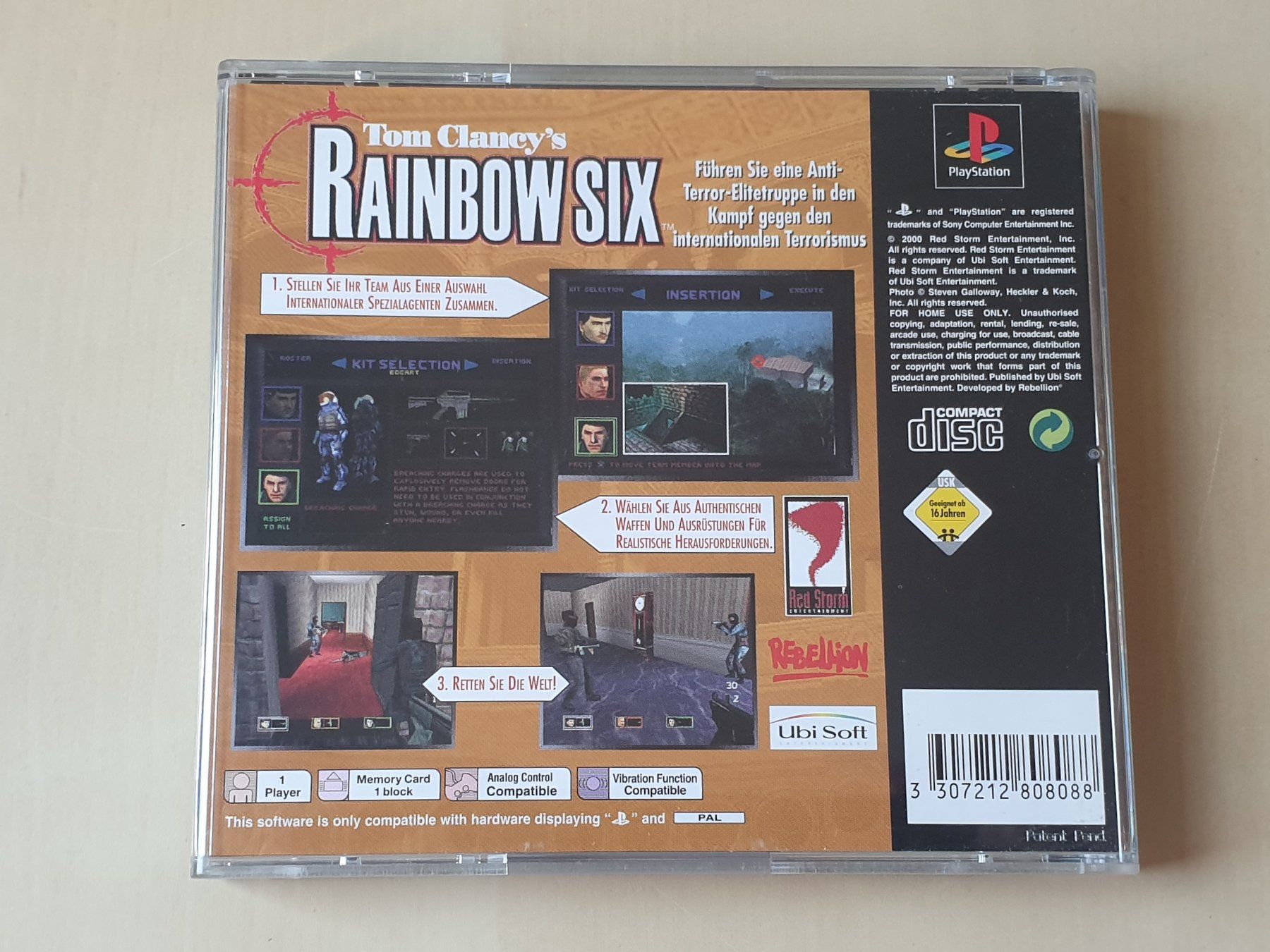 Sony Giochi: Rainbow Six – Usato da Stansstad venduto da collectorsshop 1