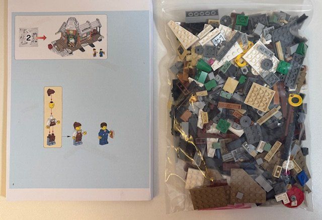 Lego Kit di costruzioni: MOD 10259 winterlicher Bahnhof – Usato da Oberkulm venduto da Vw53 4