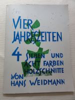 HANS WEIDMANN -Vier Holzschnitte Limitiert - 1/50 - in Mappe