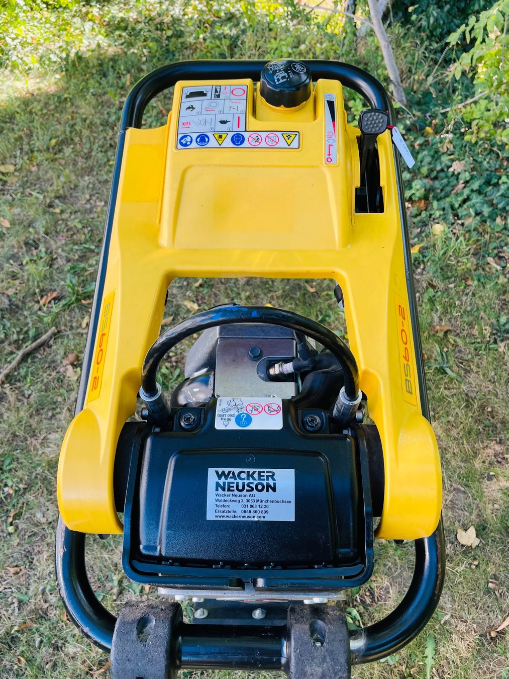 Wacker Neuson Escavatori: Grabenstampfer Wacker Neuson BS 60-2 – Usato da Dietikon venduto da L.L_GmbH 9