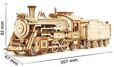 Puzzle: 3D Puzzle Dampflokomotive Holzpuzzle – Nuovo e nell'imballaggio originale da Châtelaine venduto da topshop.switzerland 5