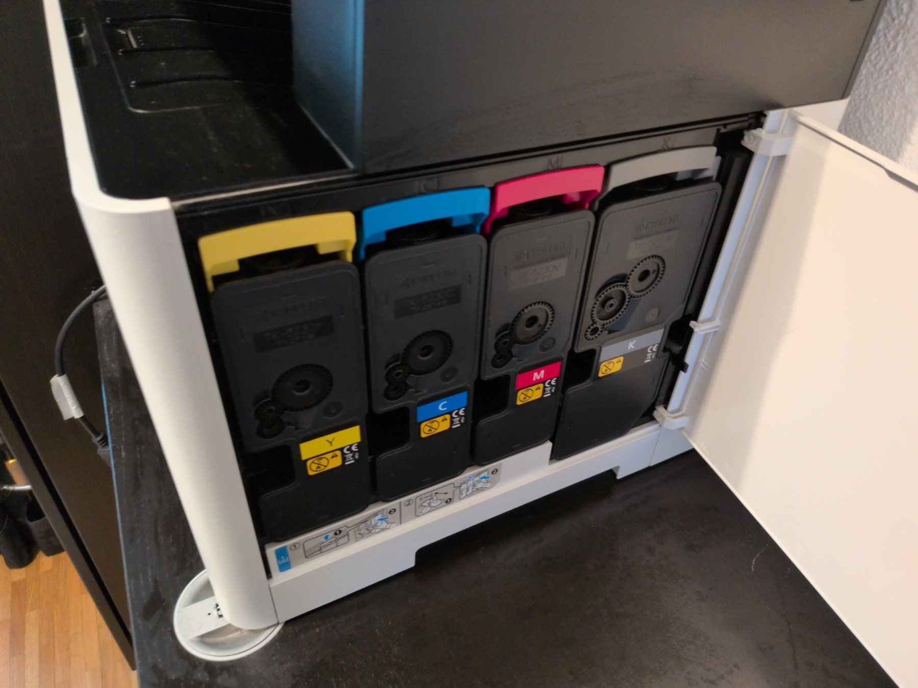 Kyocera Drucker: Kyocera ECOSYS M5521cdw Farblaser-Multifunktionsdrucker – Gebraucht aus Bäch Sz von _Sithis_ 3