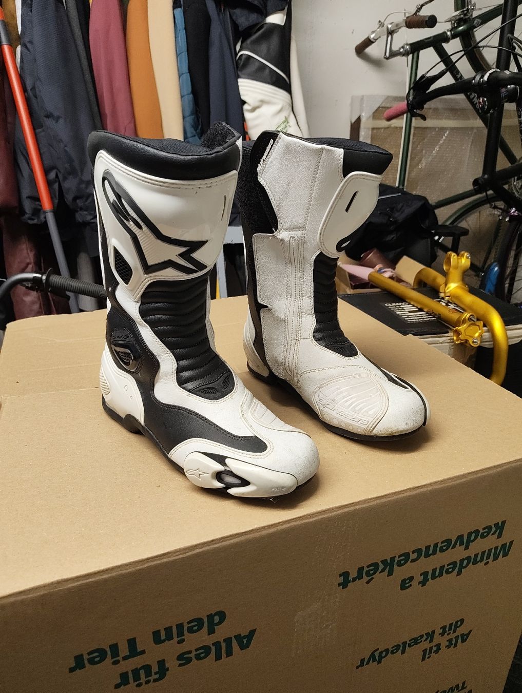 Alpinestars Herrenschuhe: Alpinestars Motorrad Stiefel 43 – Gebraucht aus Seuzach von dan1991