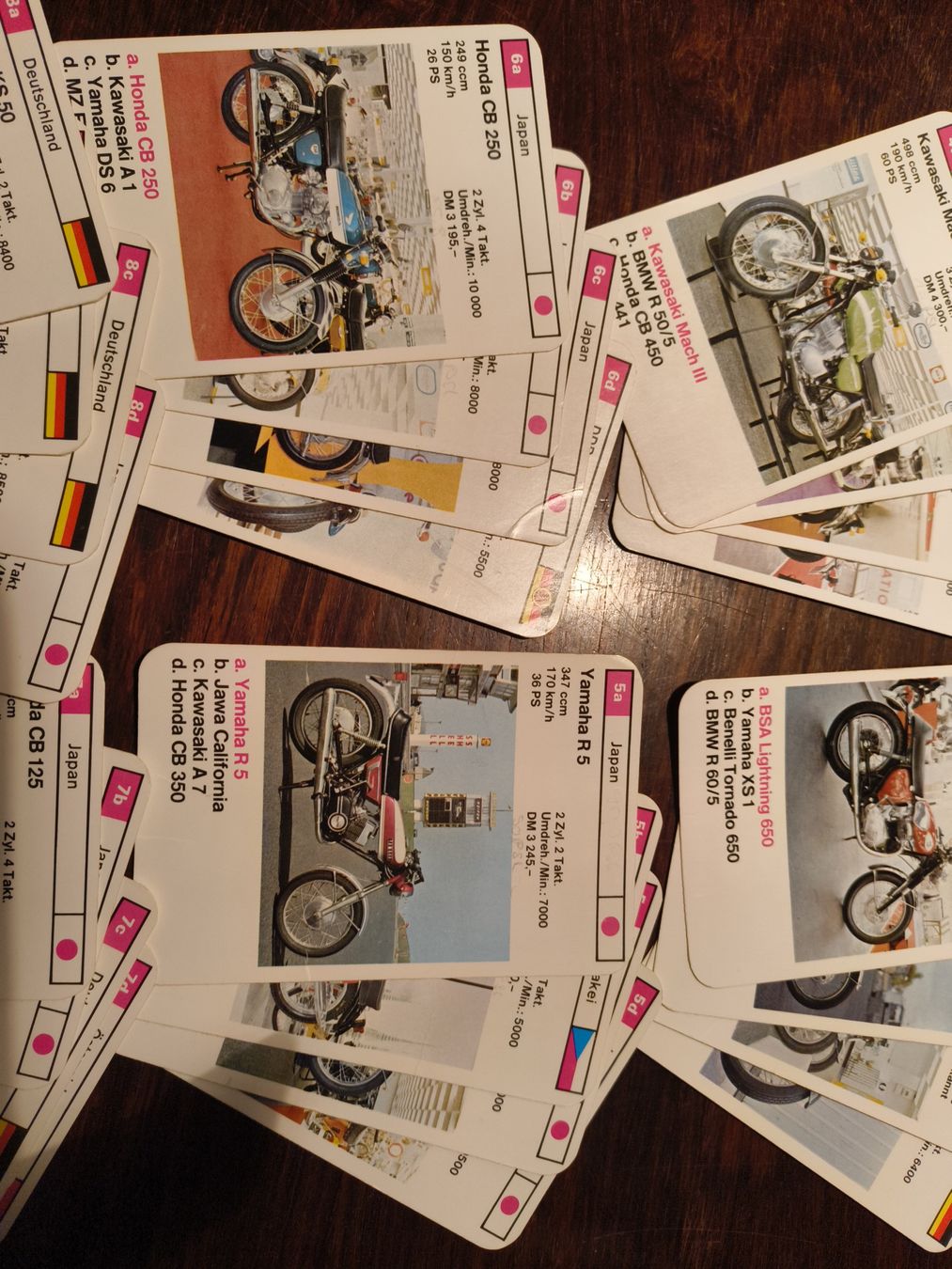 Giochi: Quartett Schmid Motorräder Nr 538 22 – Usato da stettlen venduto da VintageBern_ch 4