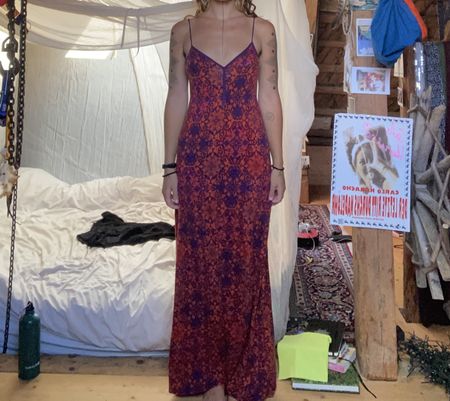 Hippie Goa maxi Kleid
