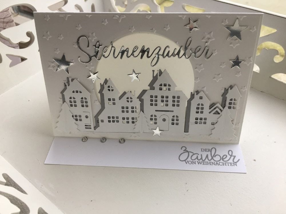 Schablonen: HÄUSER STANZSCHABLONE (A) – Neu und originalverpackt aus Affoltern am Albis von scrapbooking