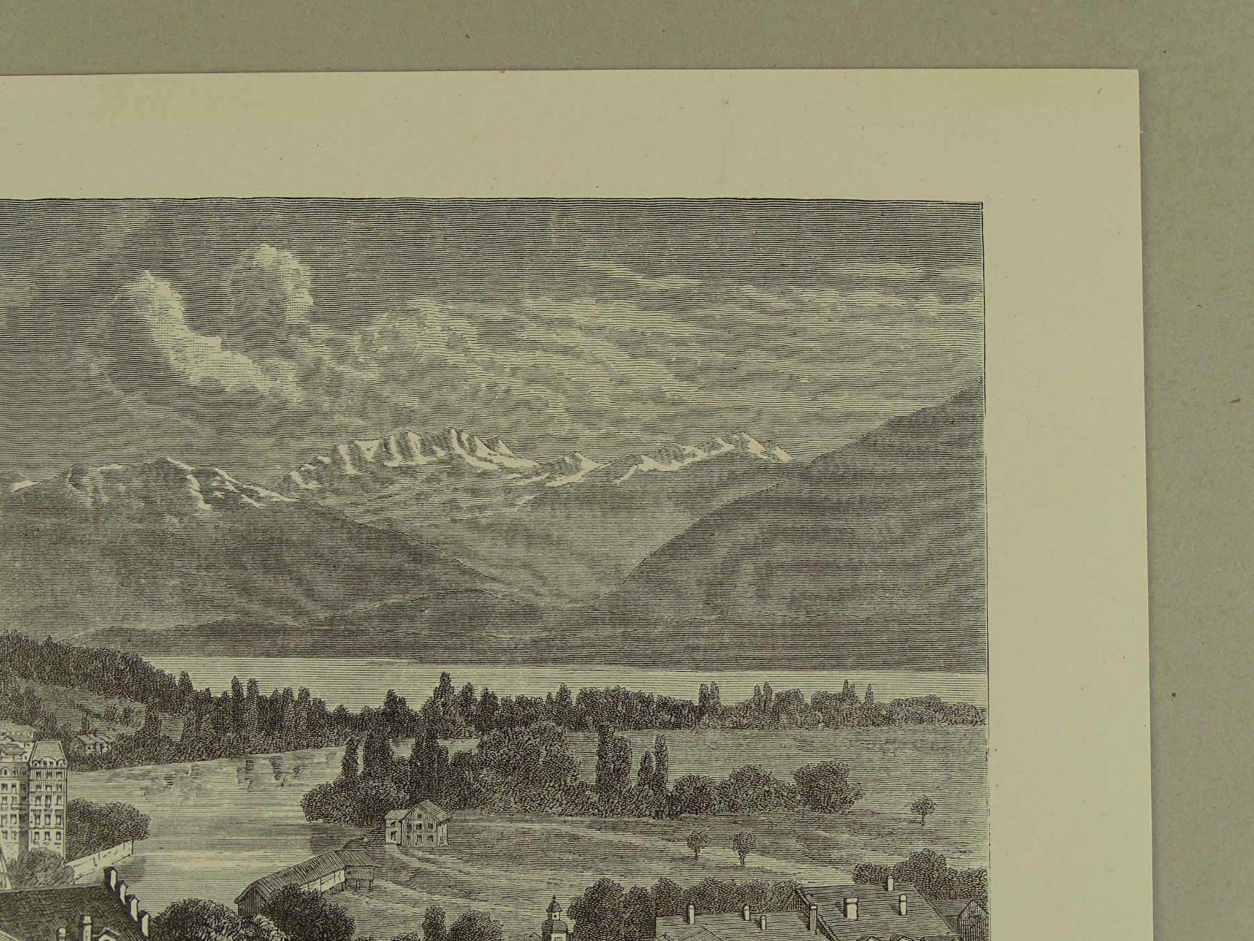 Stiche: THUN HOLZSTICH UM 1880 – Gebraucht aus Grüningen von Kartensammler 4