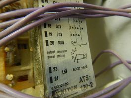 Ton/Audio NF-Trafo für Hochvolt-Lautsprecher ATS-120