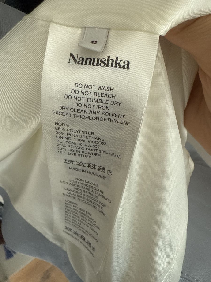 Nanushka Jacken: Nanushka Blazer - Light Blue - Size S oversized – Gebraucht aus Thalwil von dal_c7n9 7