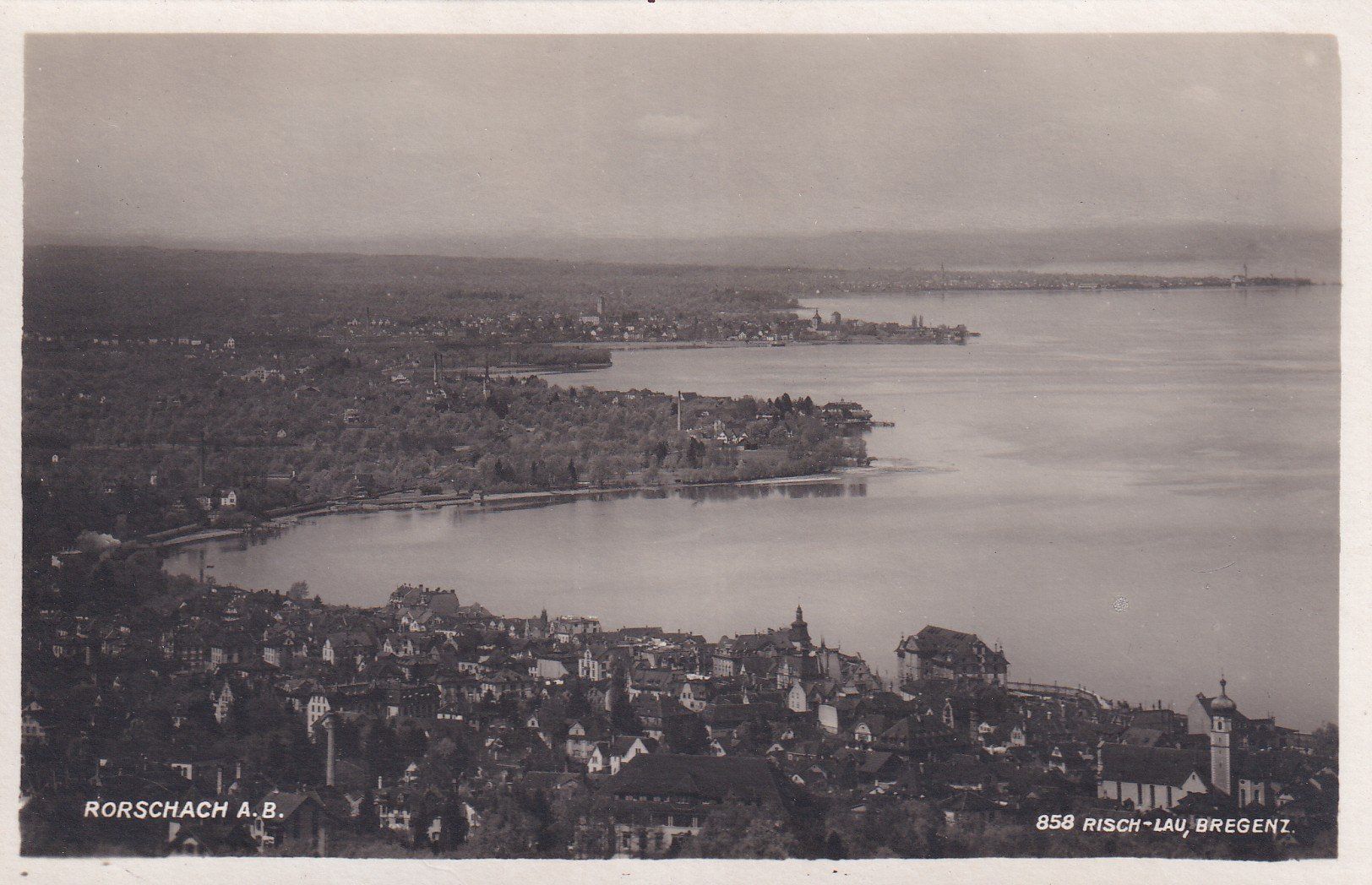 Cartes postales: Rorschach A. B.  N°858 Risch-Lau, Bregenz – D'occasion à Cormoret par Pascalll2001