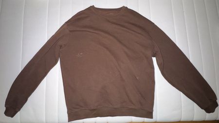 BERSHKA SWEATSHIRT BRAUN