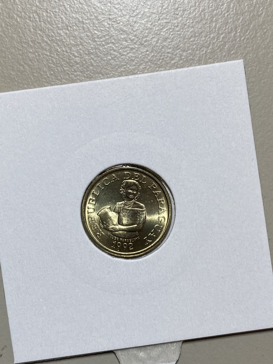 Tutti le monete: Paraguay - 5 guaranies - 1992 – Usato da Payerne venduto da Mike1682 1