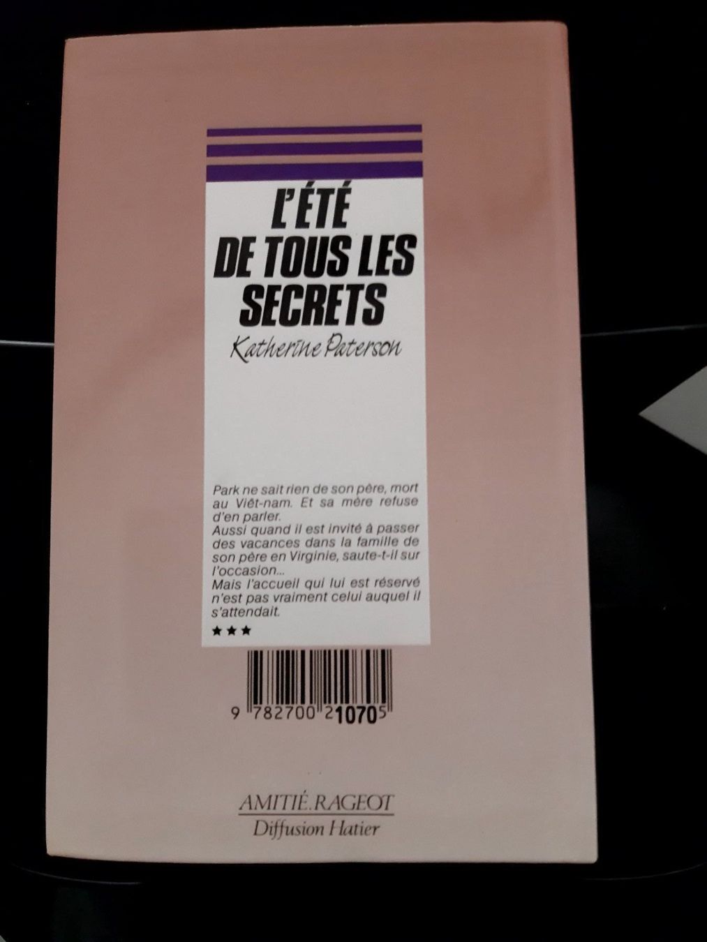 Libri: L'ete de tous les secrets – Usato da Le locle venduto da juliensaran 2