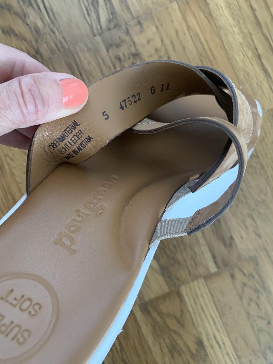 Damenschuhe: Neue sandalen beige leder – Neu (gemäss Beschreibung) aus Zürich von Nikuska32 3