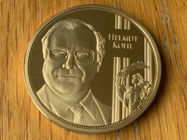 Sammlermedaille: Helmut Kohl, Zeitzeugen des 20. JH