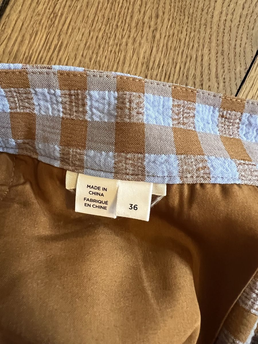 Pantaloni: Hose mit Karomuster, Grösse 36, Top Zustand! – Nuovo (secondo la descrizione) da Winterthur venduto da lalalalala 3