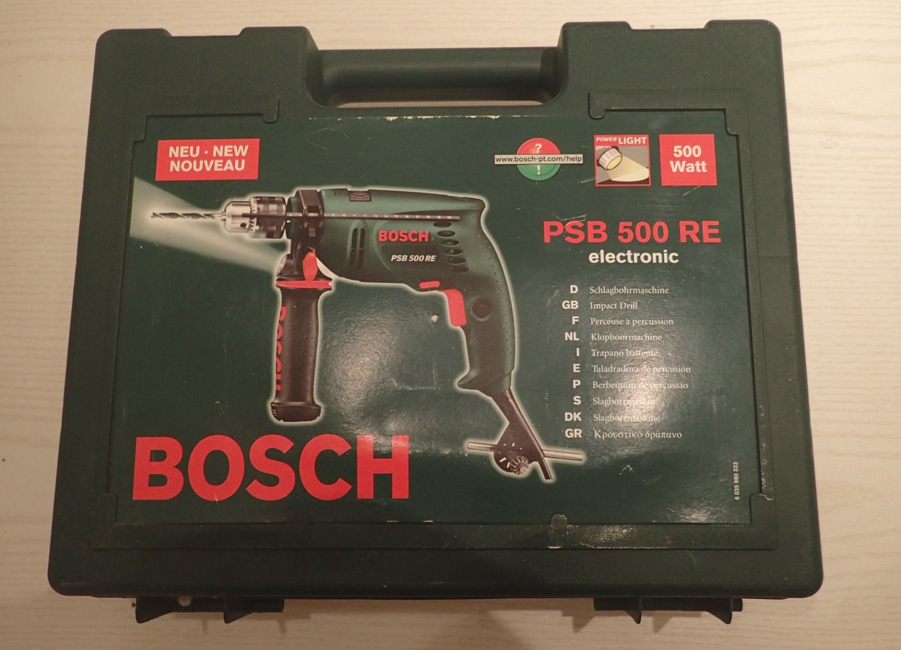 Bosch Bohrmaschinen: Bosch perceuse à percussion PSB 500 RE – Gebraucht aus Lausanne von Biquette6