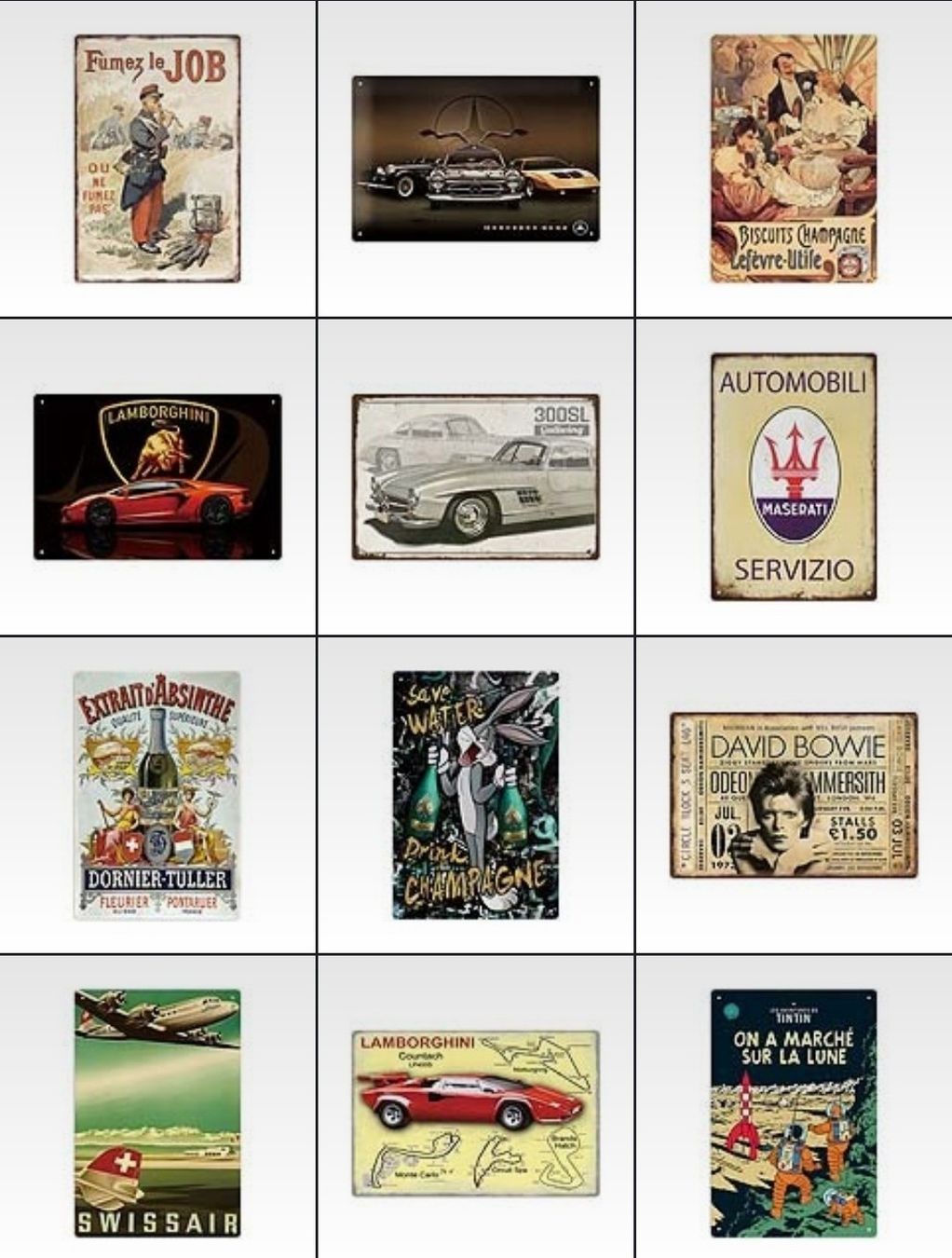 Insegne: Plaques vintage – Nuovo e nell'imballaggio originale da Vernier venduto da 19pigments 9