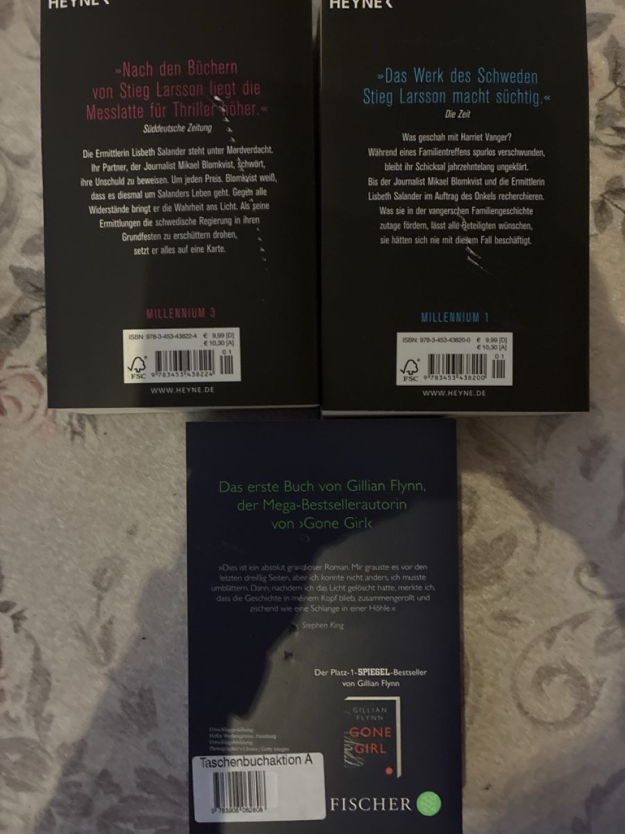 Libri: Buchpaket Thriller diverse Autoren – Usato da Konolfingen venduto da link09 2