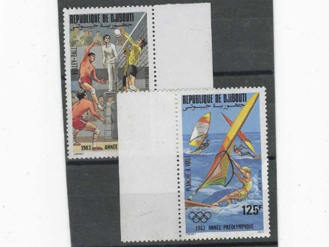 Tutti i francobolli: DSCHIBUTI 1983 ** OLY.SO.SP. LOS ANGELES – Nuovo (secondo la descrizione) da Dintikon venduto da bonita099