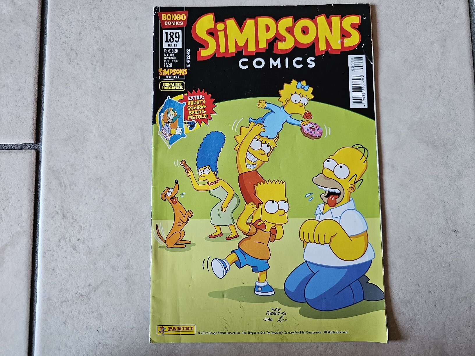 BD: Simpsons Comic  -  Heft #189 – D'occasion à Schneisingen par backstore24