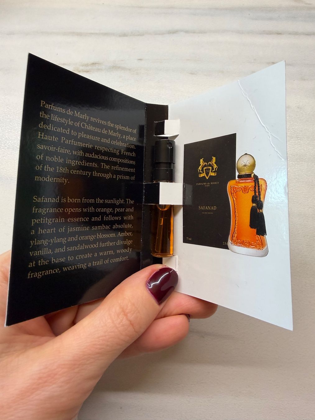 Profumi & Eau de Toilette: Safanad Parfums De Marly – Nuovo e nell'imballaggio originale da Goldach venduto da kri_dyl6 1