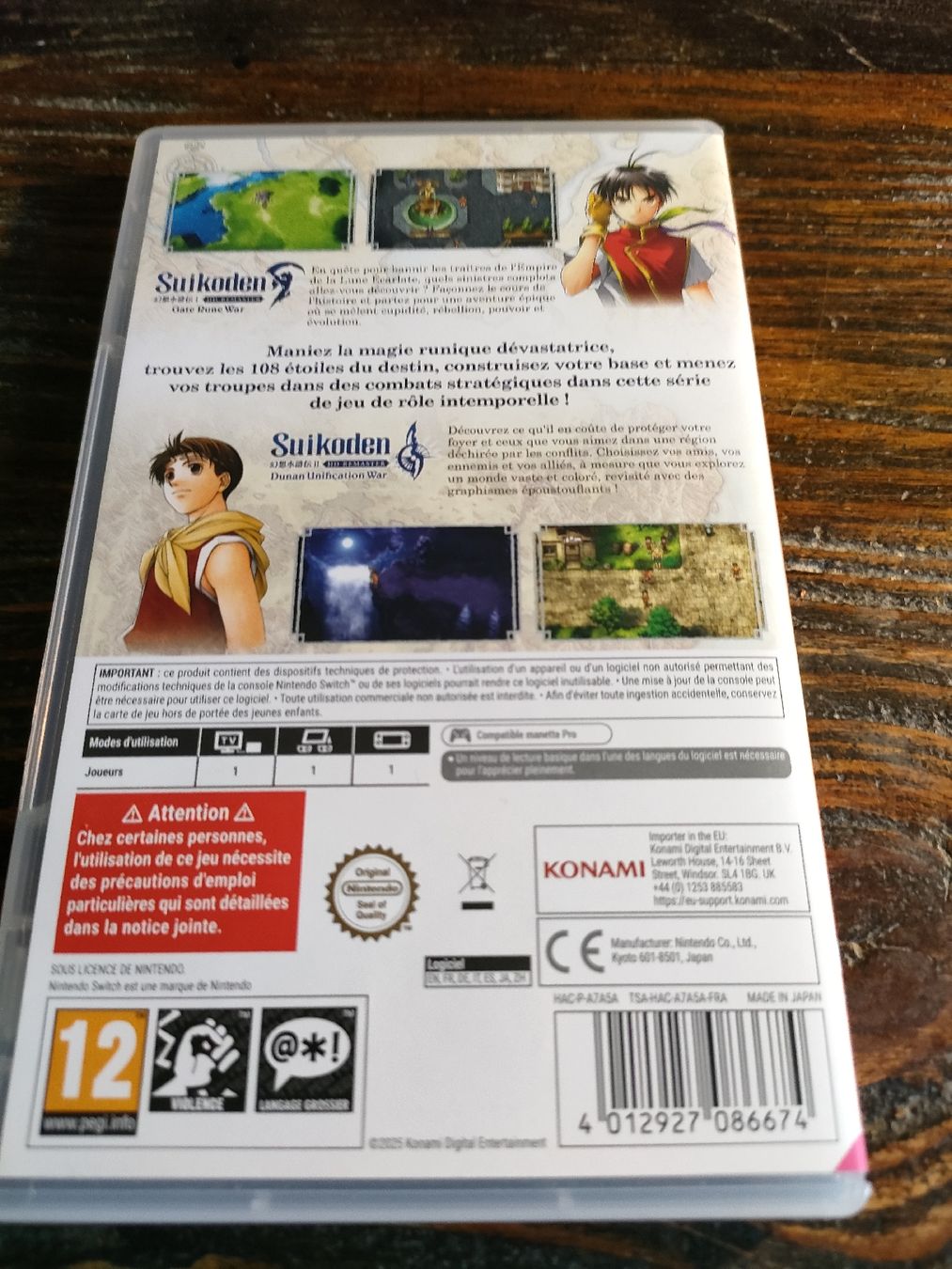 Nintendo Spiele: Suikoden 1 & 2 HD Remaster sur Switch – Gebraucht aus La Chaux-de-Fonds von nwa_w9zt 1