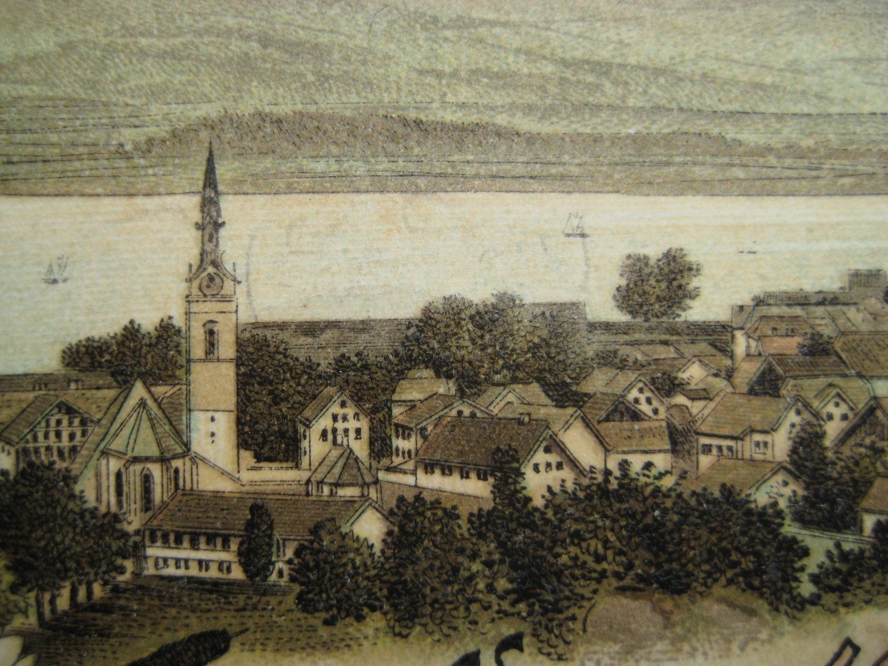 Cartoline postali: AK  Aegeri-See  Kt. ZG – Usato da Freienbach venduto da retlaw02 2