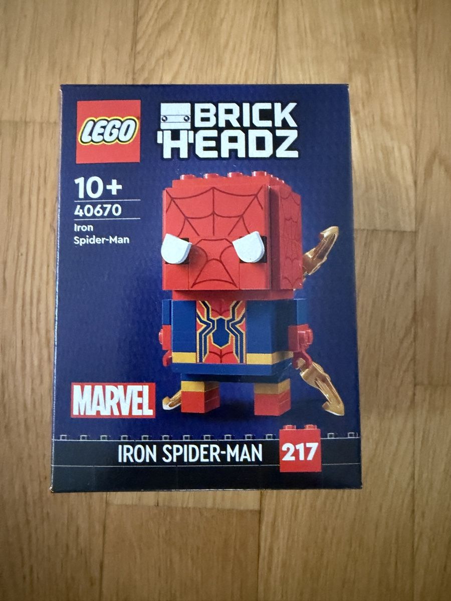 Lego Kit di costruzioni: LEGO BrickHeadz Iron Spider-Man 40670 – Nuovo e nell'imballaggio originale da Dulliken venduto da s.p.q.r