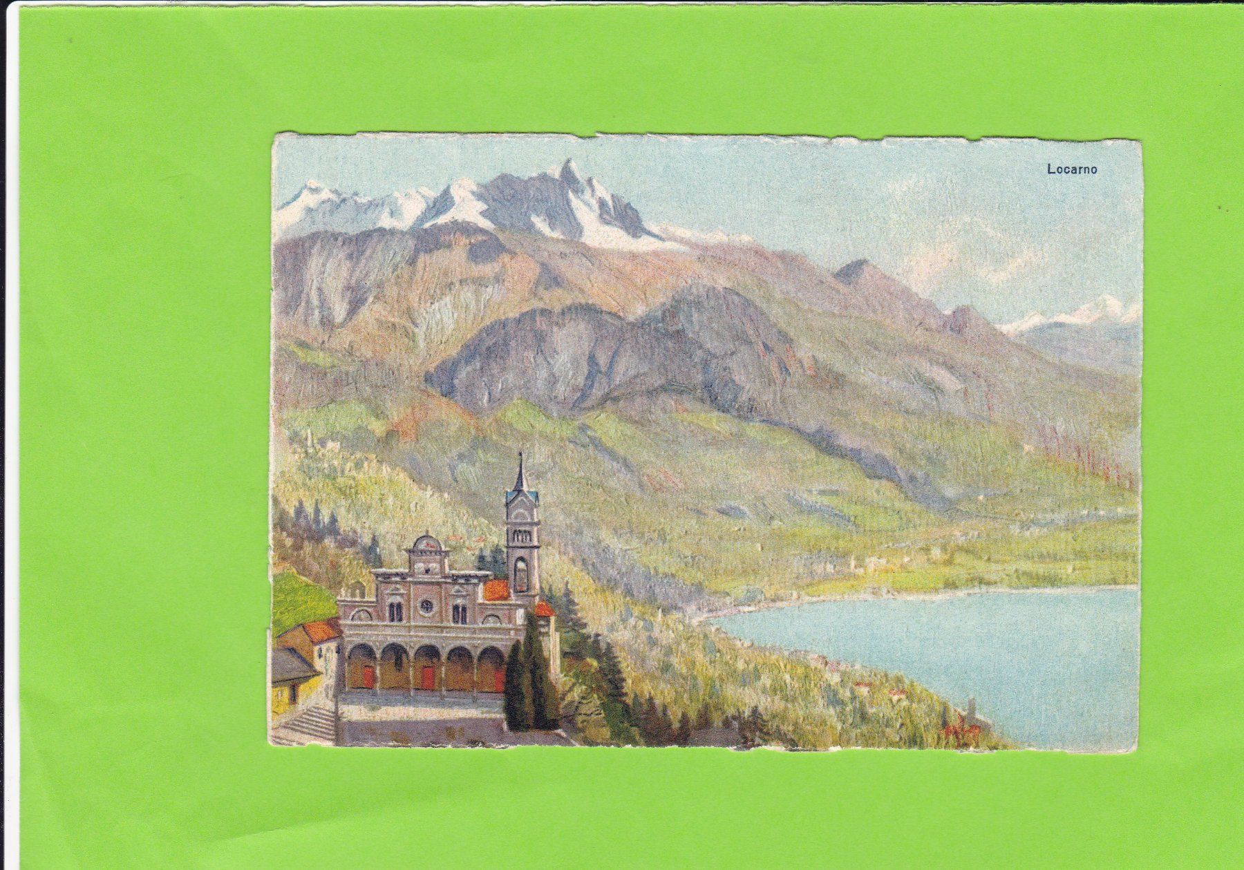Cartoline postali: Locarno-Max Künzli – Usato da St. Peterzell venduto da neckertal