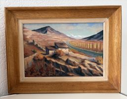 Superbe huile sur toile de Jean-Charles Knupfer