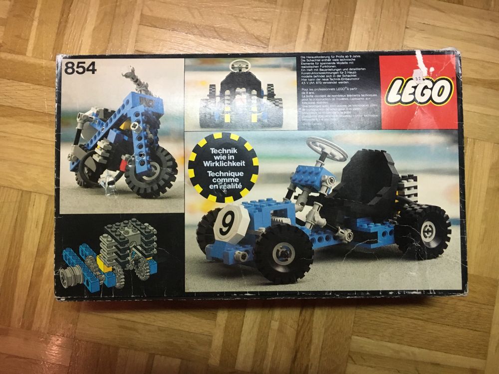 Vintage / Antik / Rarität Lego Technic 854 Go-Kart | Kaufen auf Ricardo