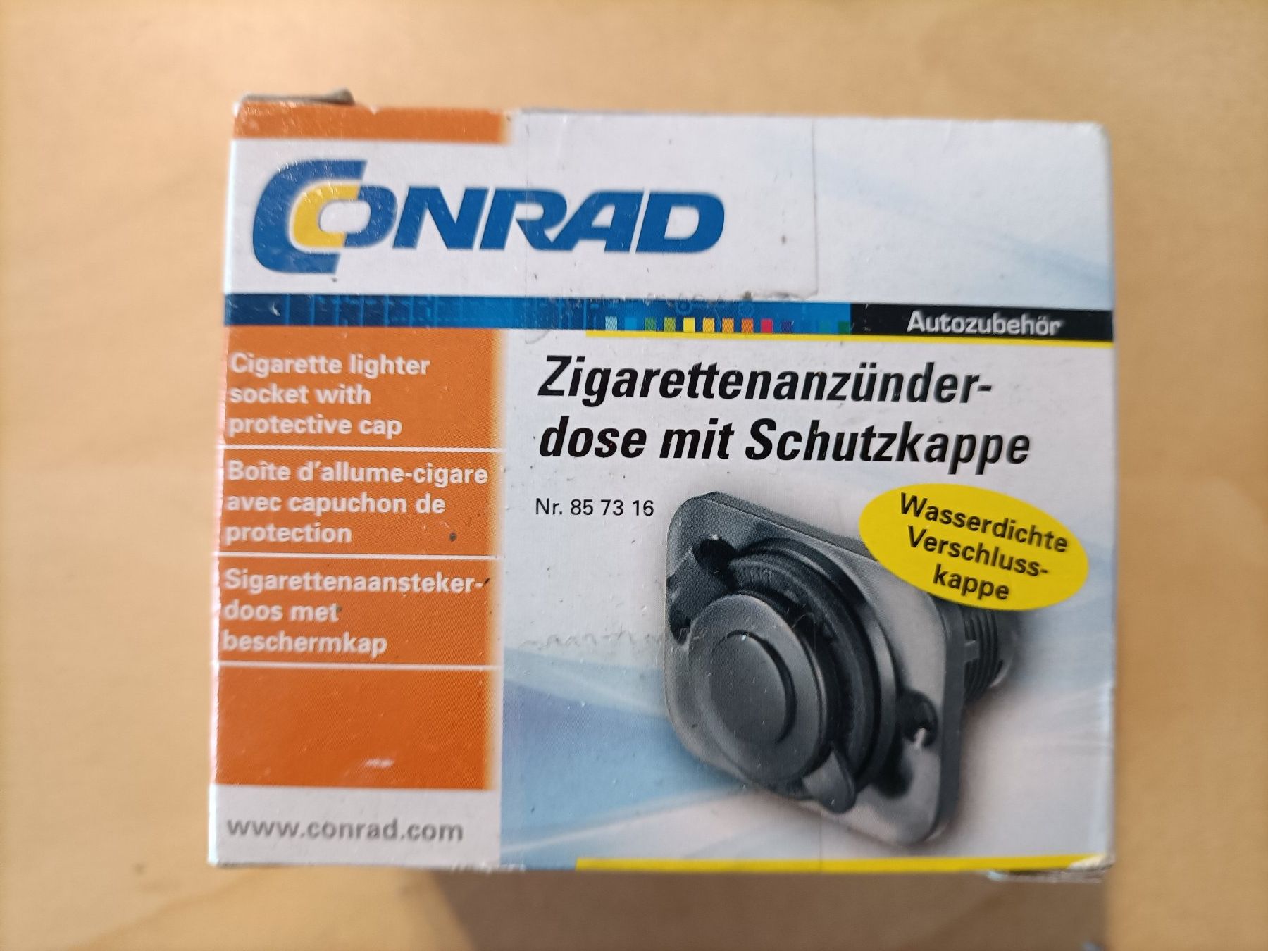 Tutti pezzi di ricambio auto: Zigarettenanzünderdose mit Schutzkappe – Nuovo e nell'imballaggio originale da Rudolfstetten venduto da Ivost