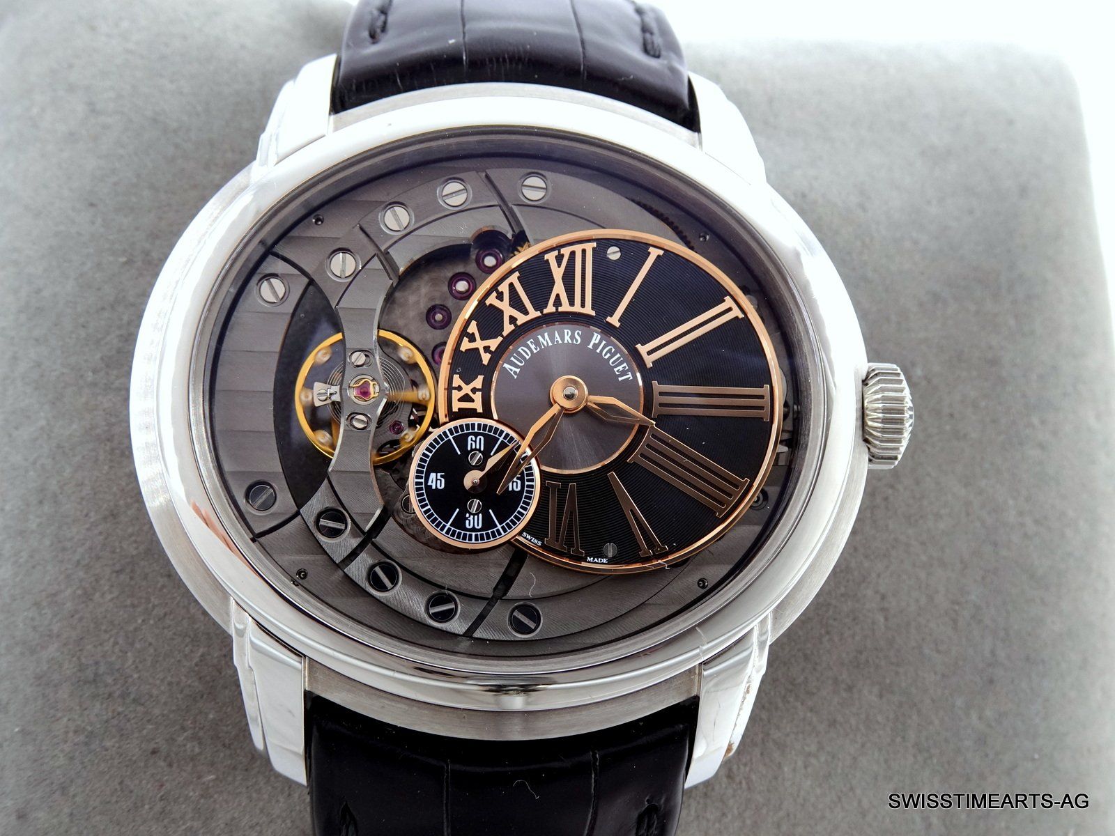 Audemars Piguet Orologi: AUDEMARS PIGUET MILLENARY 4101 REF. 15350ST AUTOMATIK 2012 – Usato da Zürich venduto da SWISSTIMEARTS-AG 1