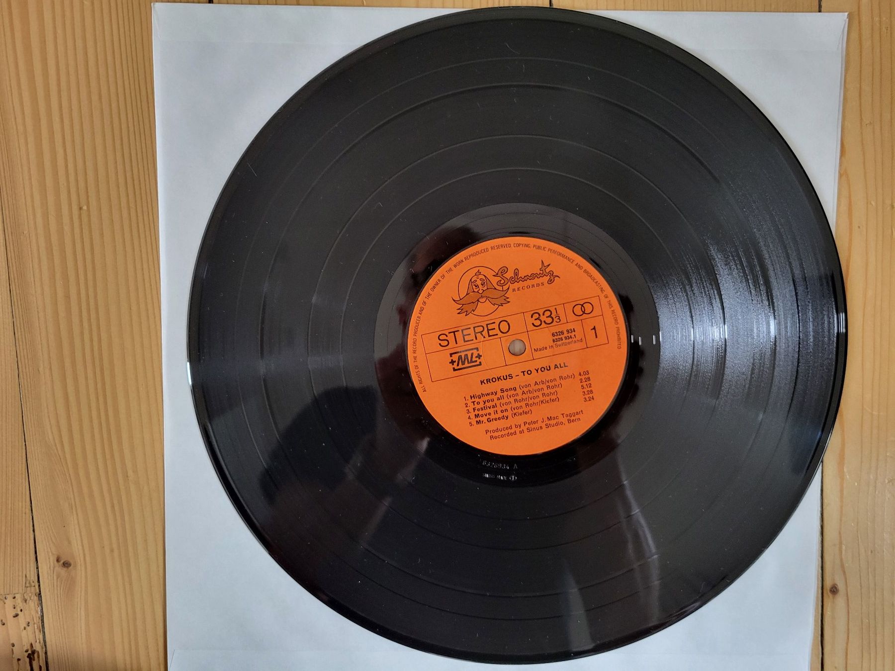 Dischi in vinile: Krokus - To you all – Usato da Bern venduto da cd_1971 2