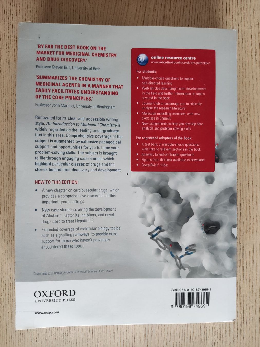 Libri: An Introduction to Medicinal Chemistry, 6th ed – Usato da Schaffhausen venduto da philscardstore 1