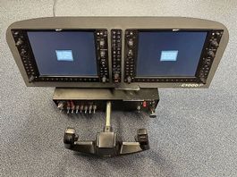 Dual G1000 Virtual Fly + Wilco Flight master yoke 3