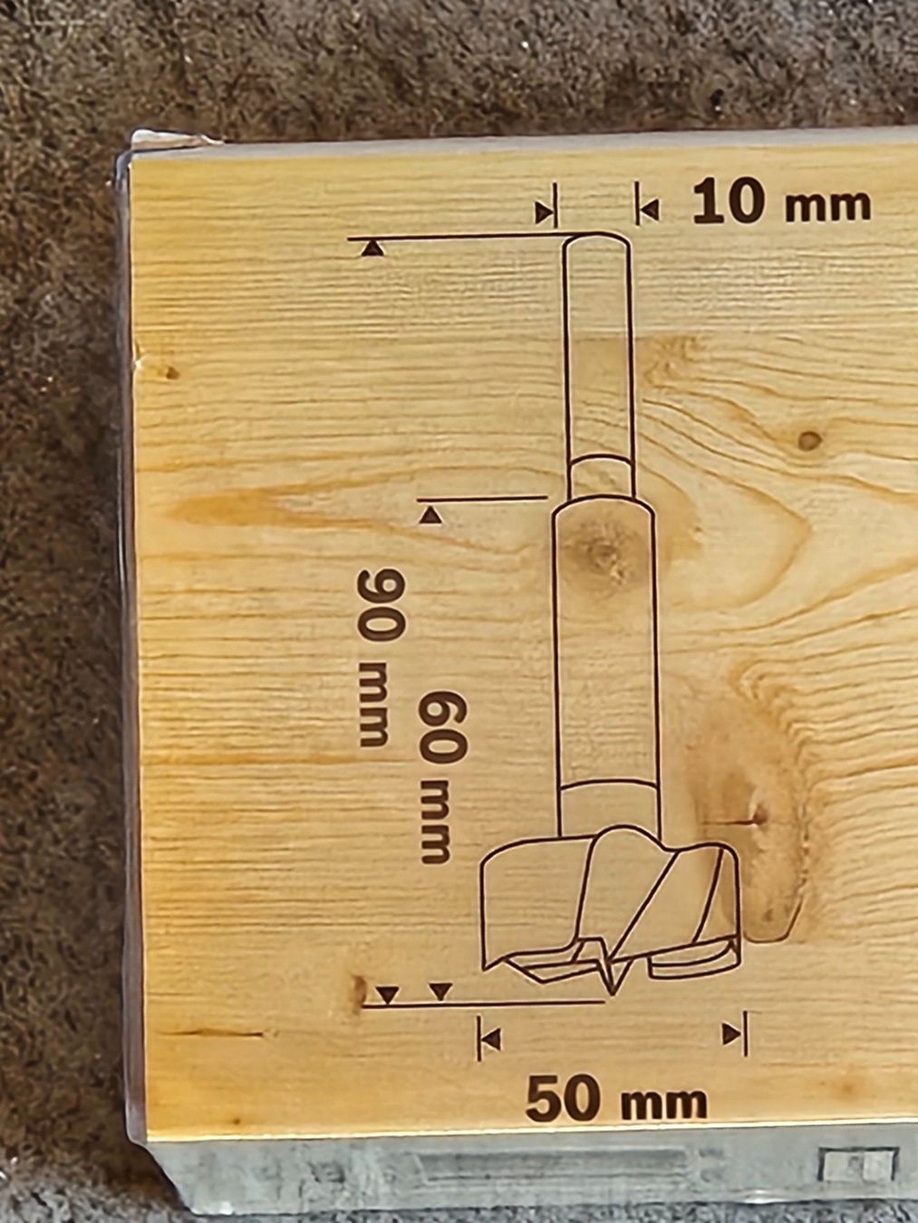 Bosch Tous les outils: Bohrer 50mm Bosch. Forstnerbohrer. neu – Neuf avec emballage d'origine à Flamatt par 22oderso 1