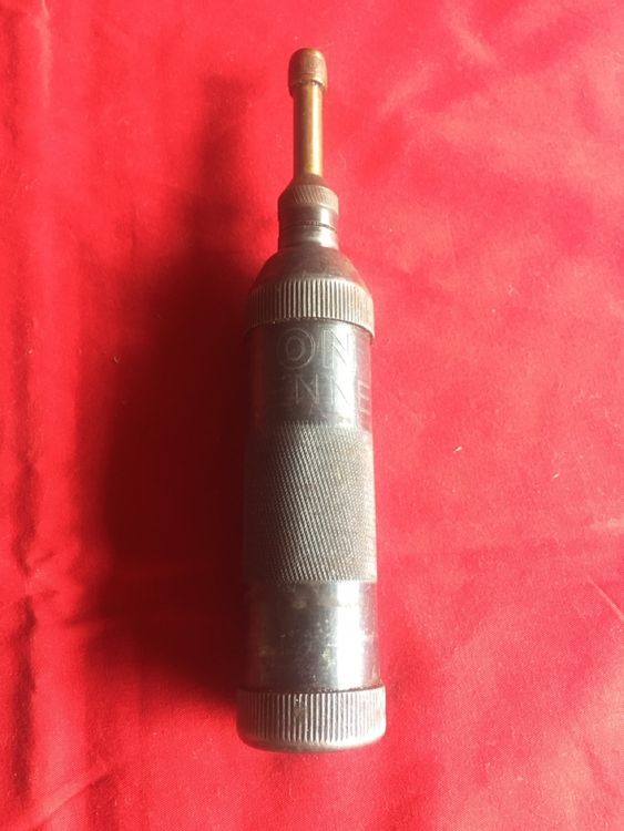 Vintage 1970 Silca floor pump Presta valve head chuck. NOS
