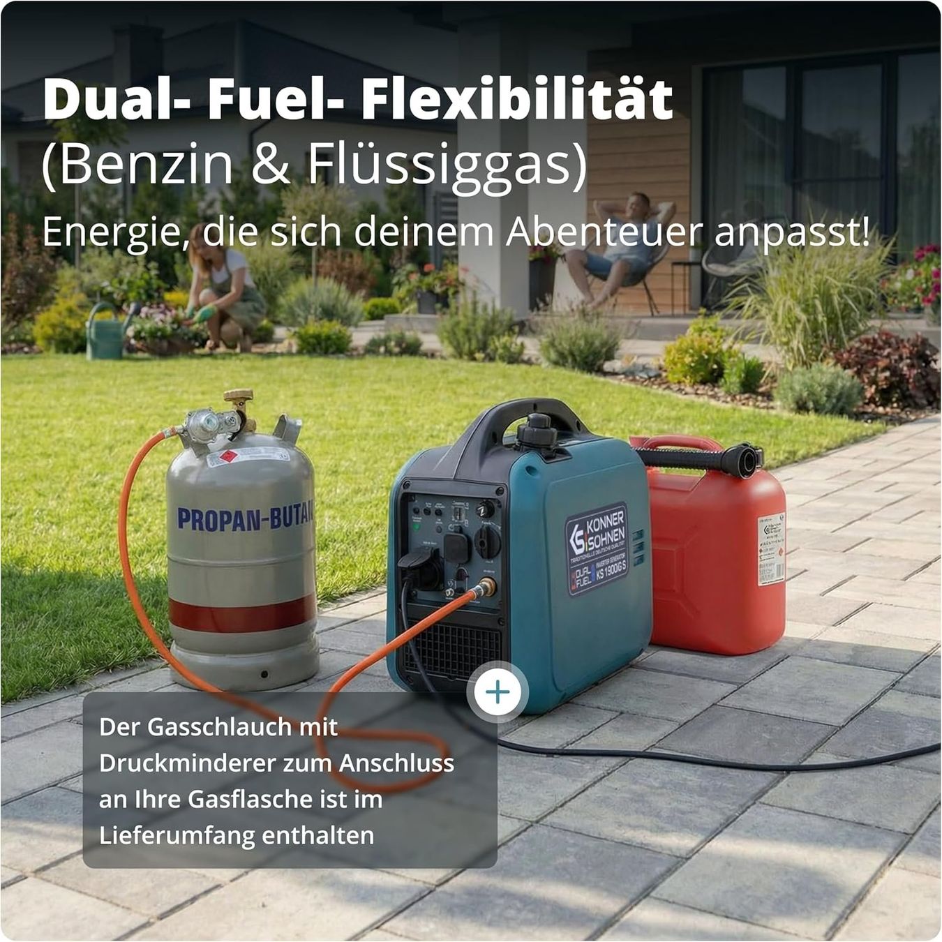 Generatori di corrente: Inverter Stromerzeuger KS 1900iG S 2000W Dual Notfall Strom – Nuovo e nell'imballaggio originale da Hundwil venduto da pak_7zvn 2