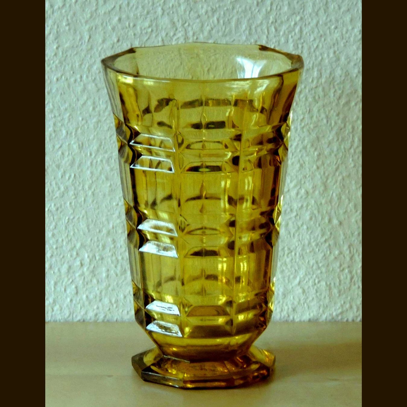 Presse-papier pomme en cristal - objet de collection en verre cristal