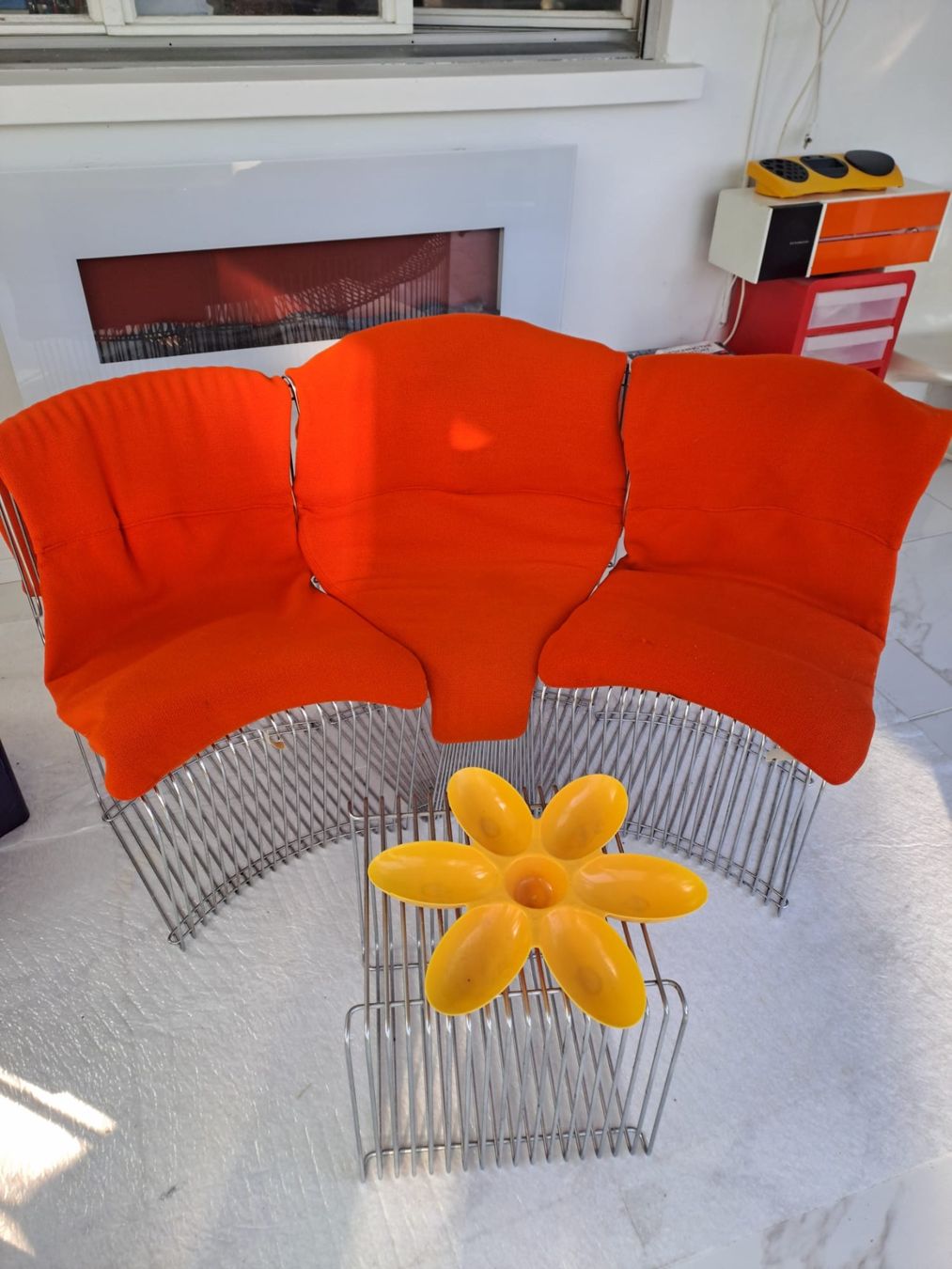 Set di tavolo e panche: Verner Panton Pantonova – Usato da La Neuveville venduto da austinpowers70